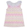 Picture of A Dee Lucinda Chic Chevron Dress - Bright White