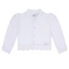 Picture of A Dee Lina Chic Chevron Sweat Cardy - Bright White