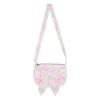 Picture of A Dee Lux Chic Chevron Print Bow Bag - Bright White