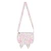 Picture of A Dee Lux Chic Chevron Print Bow Bag - Bright White