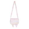 Picture of A Dee Lux Chic Chevron Print Bow Bag - Bright White