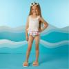 Picture of A Dee Ariel Chic Chevron Print Swimsuit - Bright White