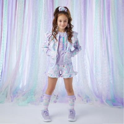 Picture of A Dee Nicola Popping Pastels Neoprene Bomber - Lilac