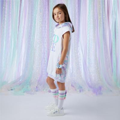 Picture of A Dee Nadia Popping Pastels Hoodie Sweat Dress - Lilac