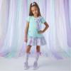 Picture of A Dee Norah Popping Pastels Bow Sweat Dress - Miami Mint