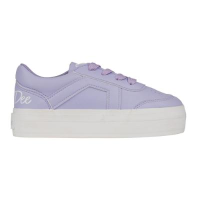 Picture of A Dee Patty Popping Pastels Platform Trainer - Lilac
