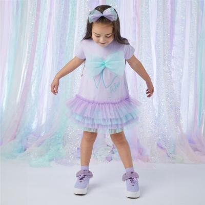 Picture of A Dee Nala Popping Pastels Tulle Sweat Dress - Lilac