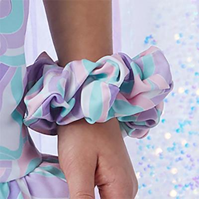 Picture of  A Dee Nia Popping Pastels Print Scrunchie - Lilac