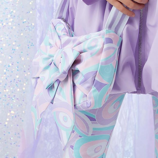 Picture of A Dee Nerris Popping Pastels Print Bag - Bright White