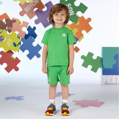 Picture of Mitch & Son Primary Puzzles Verge Badge Detail Soft Set - Green