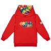 Picture of Mitch & Son Primary Puzzles Vance Hoody Shorts Set - Bright Red