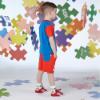 Picture of Mitch & Son Primary Puzzles Vernon Jigsaw Soft Set - Bright Red 