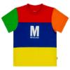 Picture of Mitch & Son Primary Puzzles Viggo Colour Block T-shirt - Multi