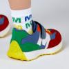 Picture of Mitch & Son Primary Puzzles Vidal Socks 2 Pack - Multi