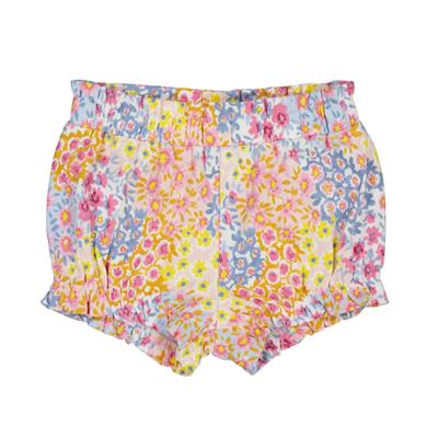 Picture of Mayoral Toddler Girls Floral Shorts - Pink