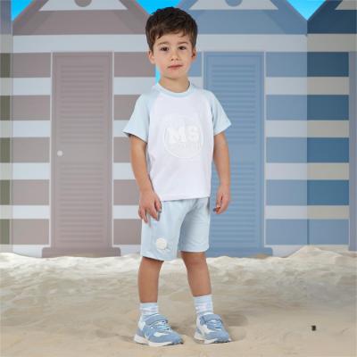 Picture of Mitch & Son Sandy Shores Tyrone Poly Jersey Set - Sky Blue 