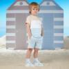Picture of Mitch & Son Sandy Shores Toby Cut n Sew Logo Soft Set - Sky Blue 