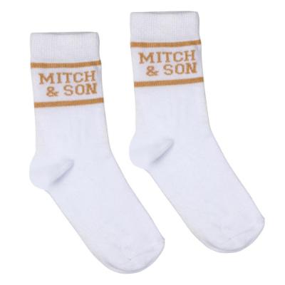 Picture of Mitch & Son Sandy Shores Tamir Socks 2 Pack - Pale Blue Sand