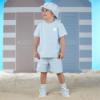 Picture of Mitch & Son Sandy Shores Sully Mitch Logo Terry Bucket Hat - Sky Blue