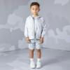 Picture of Mitch & Son JNR Wunder Camo Jacket - Light Grey