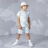 Picture of Mitch & Son JNR Wesley Camo Jersey Set - Light Grey