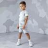 Picture of Mitch & Son JNR Wesley Camo Jersey Set - Light Grey
