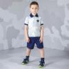 Picture of Mitch & Son JNR Warren Camo Polo - Light Grey