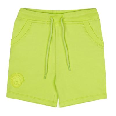Picture of Mitch & Son JNR Wolf Sweat Shorts - Lime Sherbet