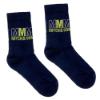 Picture of Mitch & Son JNR West Triple M Logo Sports Sock - Blue Navy