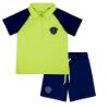 Picture of Mitch & Son JNR Wyatt Poly Polo Set - Blue Navy