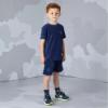 Picture of Mitch & Son JNR Wade Logo Print Terry Set - Blue Navy