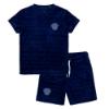 Picture of Mitch & Son JNR Wade Logo Print Terry Set - Blue Navy