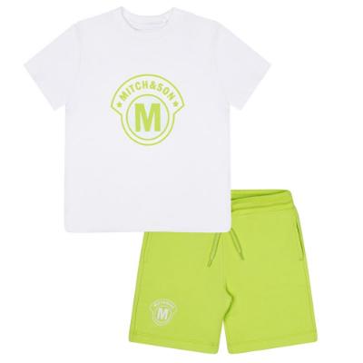 Picture of Mitch & Son JNR Walker Badge Soft Set - Bright White