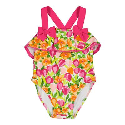 Picture of Mayoral Toddler Girls Tulip Swimsuit - Fuchsia Pink