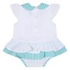 Picture of Little A Kirsty Little Fish Romper - Bright White