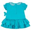 Picture of Little A Kim Little Fish Dress & Knickers Set - Aruba Blue