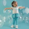 Picture of Little A Kyle Little Fish Tunic & Legging Set - Bright White