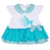 Picture of Little A Kyle Little Fish Tunic & Legging Set - Bright White