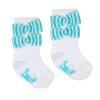 Picture of Little A Karly Little Fish Stripe Frill Knee High Socks - Bright White