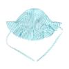 Picture of Little A Kandy Little Fish Stripe Seersucker Sunhat - Aruba Blue
