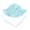 Picture of Little A Kandy Little Fish Stripe Seersucker Sunhat - Aruba Blue