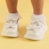 Picture of Little A Beau Double Bow T Bar Shoe  - Bright White