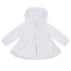 Picture of Little A Jillie Little Fish Summer Jacket With Frills - Bright White
