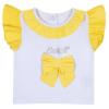 Picture of Little A Jazzy Pastel Hearts Jam Pant Set - Lemon Cake