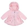 Picture of Little A Jillie Pastel Hearts Summer Jacket With Frills - Pink Fairy