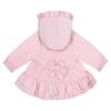 Picture of Little A Jillie Pastel Hearts Summer Jacket With Frills - Pink Fairy