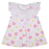 Picture of Little A Joanie Pastel Hearts Print Dress - Bright White