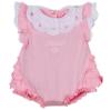 Picture of Little A Juli Pastel Hearts Frill Romper - Pink Fairy