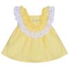 Picture of Little A Josephine Pastel Hearts Poplin Dress - Lemon Cake