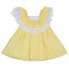 Picture of Little A Josephine Pastel Hearts Poplin Dress - Lemon Cake